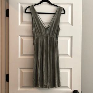 Heather Green summer dress